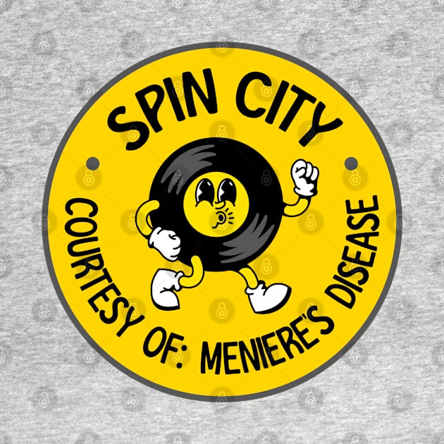 Spin City - Meniere's Disease Awareness by Football from the Left